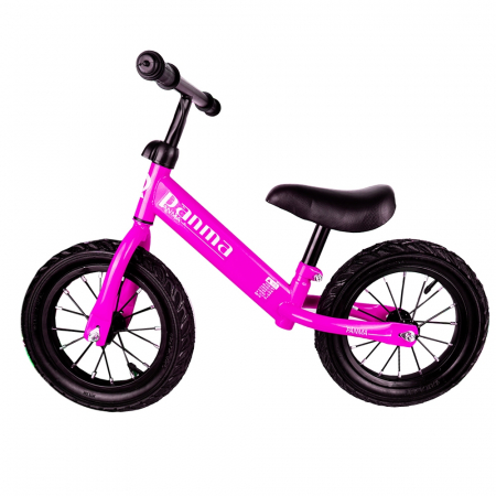 Bicicleta din metal, fara pedale, roti cauciuc [3]