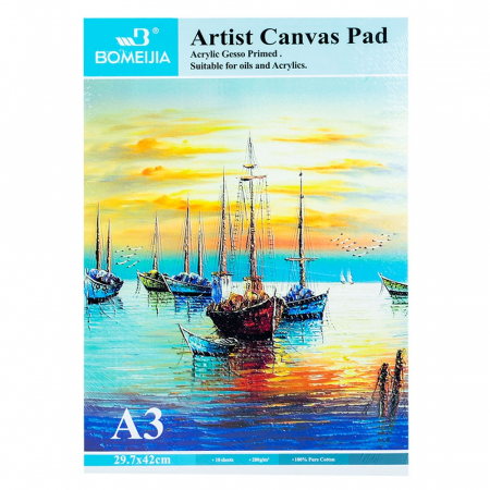 BLOC DESEN - Bloc pentru pictura, canvas, A3, 280g, 10 coli