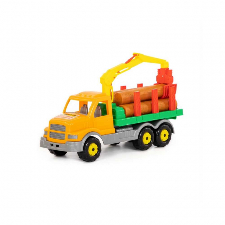 JUCĂRII COPII - Camion cu lemne - Gigant, 47x16x26 cm, Wader