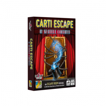 Jocuri si jocuri educative - Carti Escape - In Spatele Cortinei, ISBN: 978-606-94982-4-8