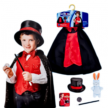 Costume pentru copii - Costum Magician, cu accesorii