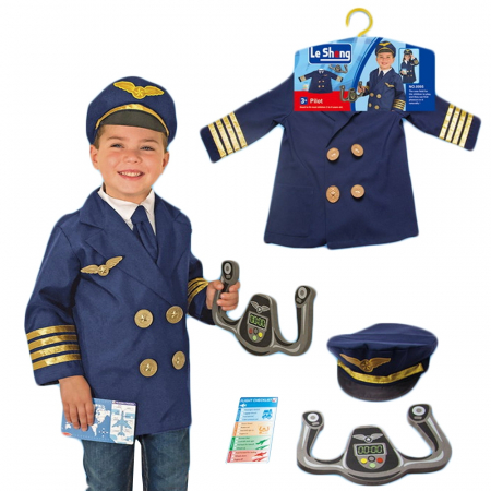 Costume pentru copii - Costum Pilot, cu accesorii