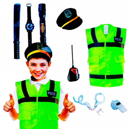 Costume pentru copii - Costum Politist, cu accesorii