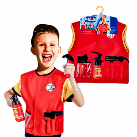 Costume pentru copii - Costum Pompier, cu accesorii