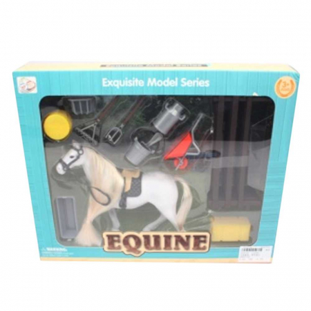 Figurine - Animale Plastic - Figurina calut + accesorii