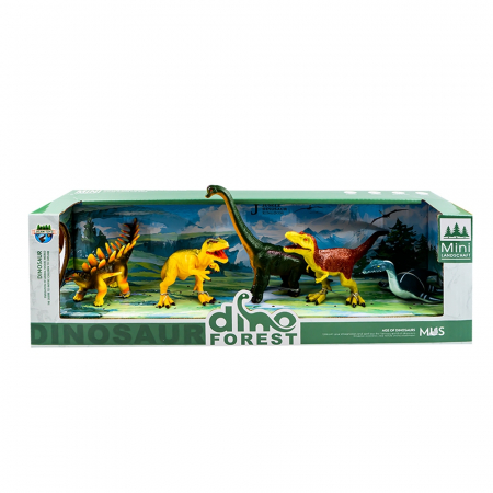 Figurine - Animale Plastic - Figurine dinozauri, 5 buc/set