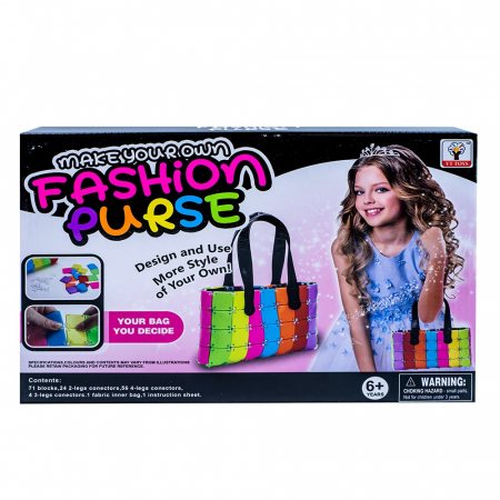 Creativitate - Arts & Crafts - Geanta DIY pentru fetite