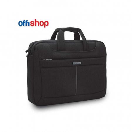 GEANTA - Geanta laptop, neagra, 40x8x32 cm - OFFISHOP