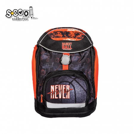 GHIOZDANE - Ghiozdan anatomic NEVER GIVE UP, 41x28x21 cm - S-COOL