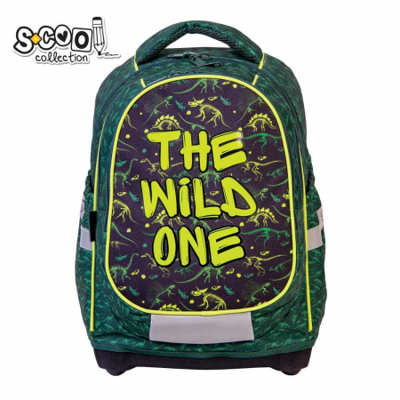 PRODUSE ȘCOLARE - Ghiozdan anatomic THE WILDE ONE, 42 cm - S-COOL