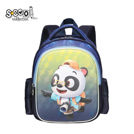 GHIOZDANE - Ghiozdan gradinita 3D PANDA, 25x17x31 cm - S-COOL