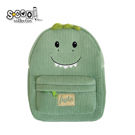 GHIOZDANE - Ghiozdan gradinita BABY ANIMALS, DINOSAUR, 23x8x28 cm - S-COOL