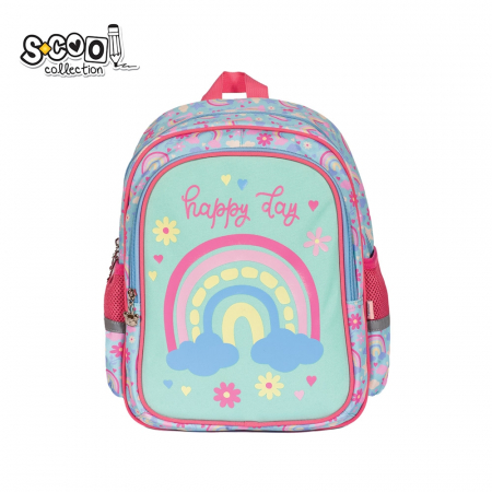 PRODUSE ȘCOLARE - Ghiozdan gradinita HAPPY DAY, 33x27x15 cm - S-COOL