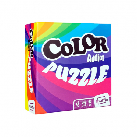 Jocuri si jocuri educative - Joc de carti Shuffle - Color Addict Puzzle