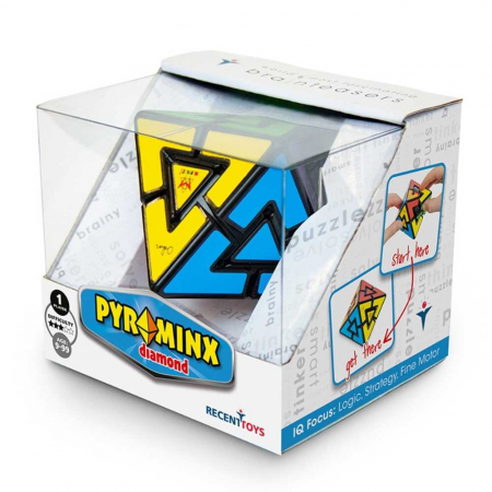 Puzzle - Joc logic Octaedru Meffert's Pyraminx Diamond