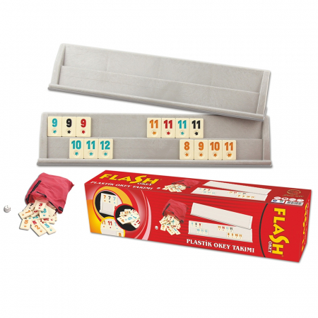 Jocuri si jocuri educative - Joc Remi din plastic - STAR OKEY