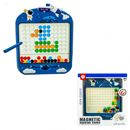 Jocuri si jocuri educative - Jocul Pionezelor magnetic, 20x24x2.5 cm