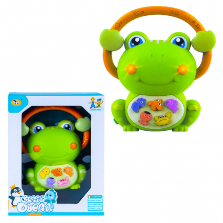 Jucarii bebelusi - Jucarie bebelusi, Broscuta muzicala