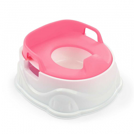 Articole bebelusi si copii mici - Olita 3 in 1, Roz, 34.5x37x20 cm - Dolu