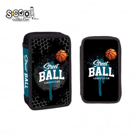 PENARE - Penar echipat, 2 fermoare, 29 piese, STREET BALL - S-COOL