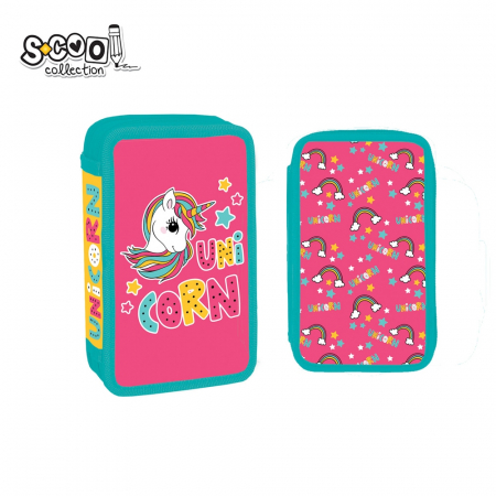 PENARE - Penar echipat, 2 fermoare, 29 piese, UNICORN - S-COOL