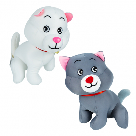 Jucarii bebelusi - Pernita din material textil, Pisica