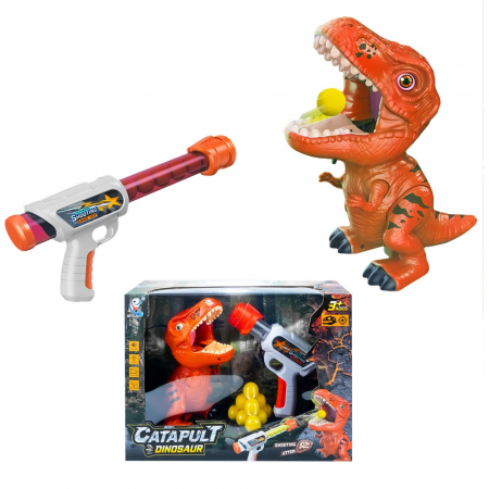 Pusti - Pistoale - Arme - Pistol cu bile + tinta dinozaur