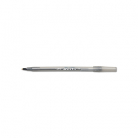 ACCESORII BIROU - Pix Round Stic negru 60/cutie - BIC