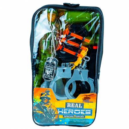 Pusti - Pistoale - Arme - Play set militar + figurina