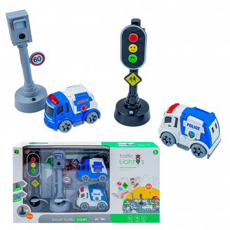 Masini - Motociclete - Play set politie