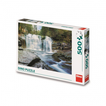 Puzzle - Puzzle Cascada Mumlava, 500 piese - DINO TOYS