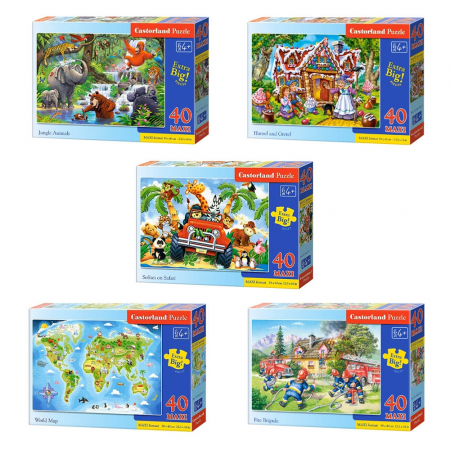 JUCĂRII COPII - Puzzle Maxi 40 Pcs - Castorland