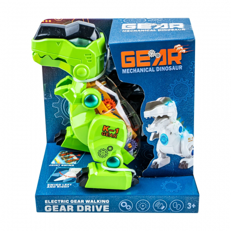 Roboti - Robot dinozaur cu baterii