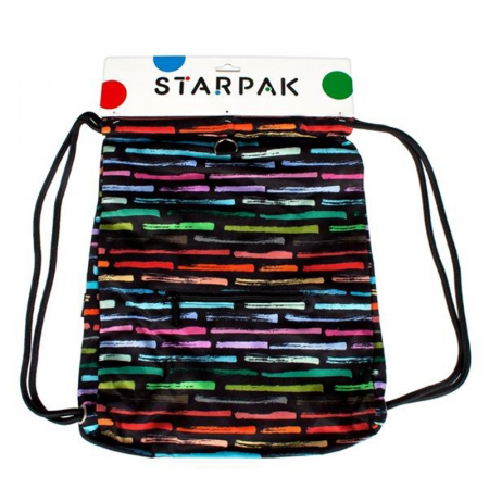 PRODUSE ȘCOLARE - Sac sport Art Stripes, 46x35,5cm - STARPAK