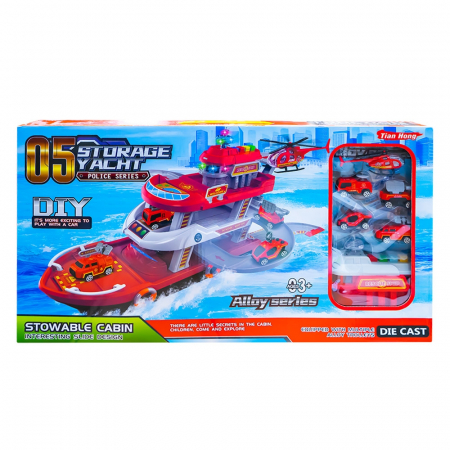 Set Masini - Set Motociclete - Set parcare, cu lumina si sunet