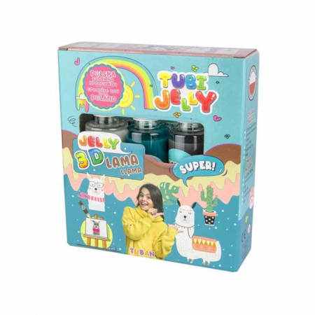 Creativitate - Arts & Crafts - Set TubiJelly, 3 culori - Lama - TUBAN