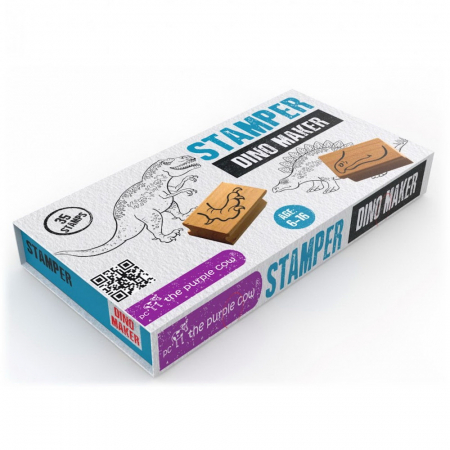 Jocuri si jocuri educative - Stampileaza - Dinozauri