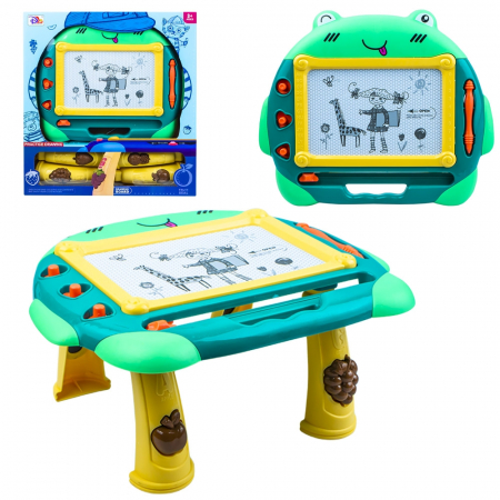Jocuri si jocuri educative - Tablita magica, cu suport + stampile