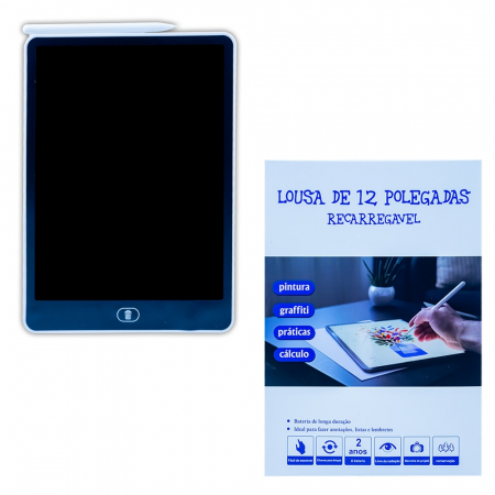 Creativitate - Arts & Crafts - Tablita pentru scris, LCD, 12 inch, reincarcabila