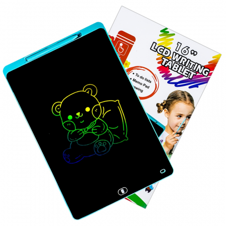Creativitate - Arts & Crafts - Tablita pentru scris, LCD, 16 inch, cu baterii