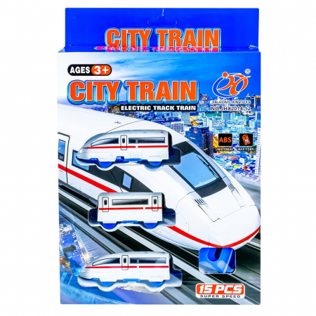 Trenulete - Tren de mare viteza, 15 piese/set