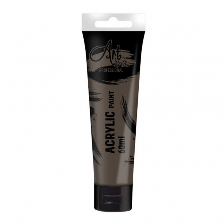 TEMPERA - Vopsea acrilica Art, 60 ml, 6buc/set, BURNT UMBER - ARTLINE