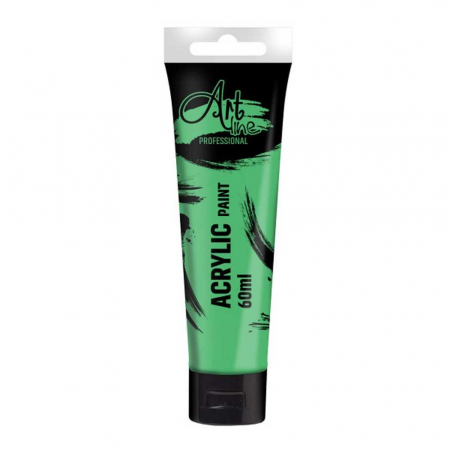 TEMPERA - Vopsea acrilica Art, 60 ml, 6buc/set, GREEN EMERALD - ARTLINE