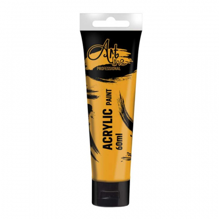 TEMPERA - Vopsea acrilica Art, 60 ml, 6buc/set, RAW SIENNA - ARTLINE