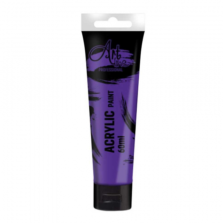 PRODUSE ȘCOLARE - Vopsea acrilica Art, 60 ml, 6buc/set, VIOLET - ARTLINE