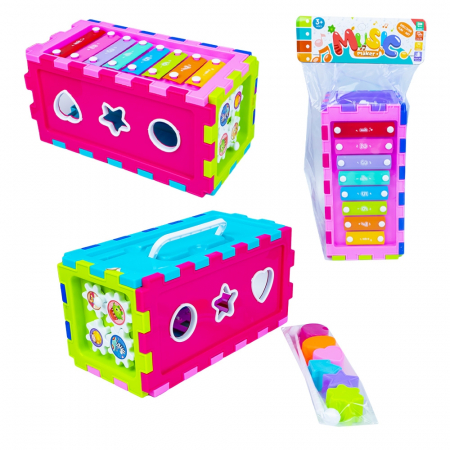 Jucarii bebelusi - Xilofon + forme educative
