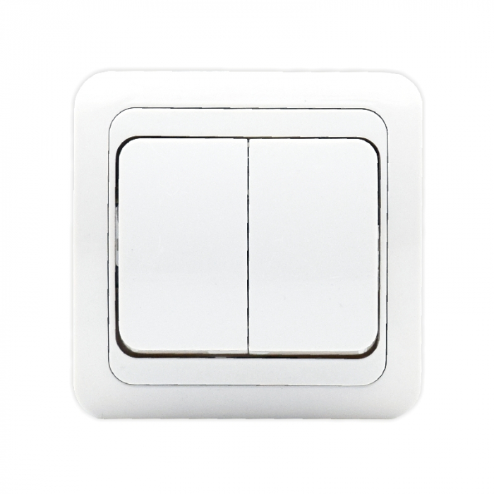 Intrerupator dublu Eco Premium, MF0012-06005, COMTEC [1]