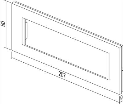 Modul Line Rama 7M IP20 Alb [2]