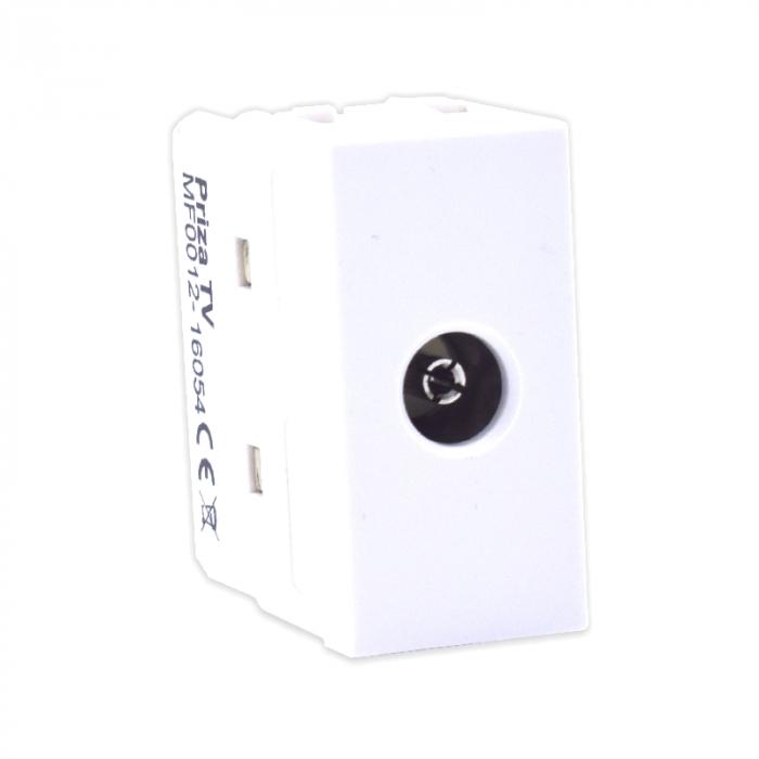 Priza TV STIL PREMIUM Alb, COMTEC [1]