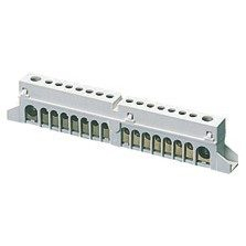 Tablouri si accesorii - BARETA NUL (BLOC TERMINAL)(1X25)+(7X10), GW40401, GEWISS